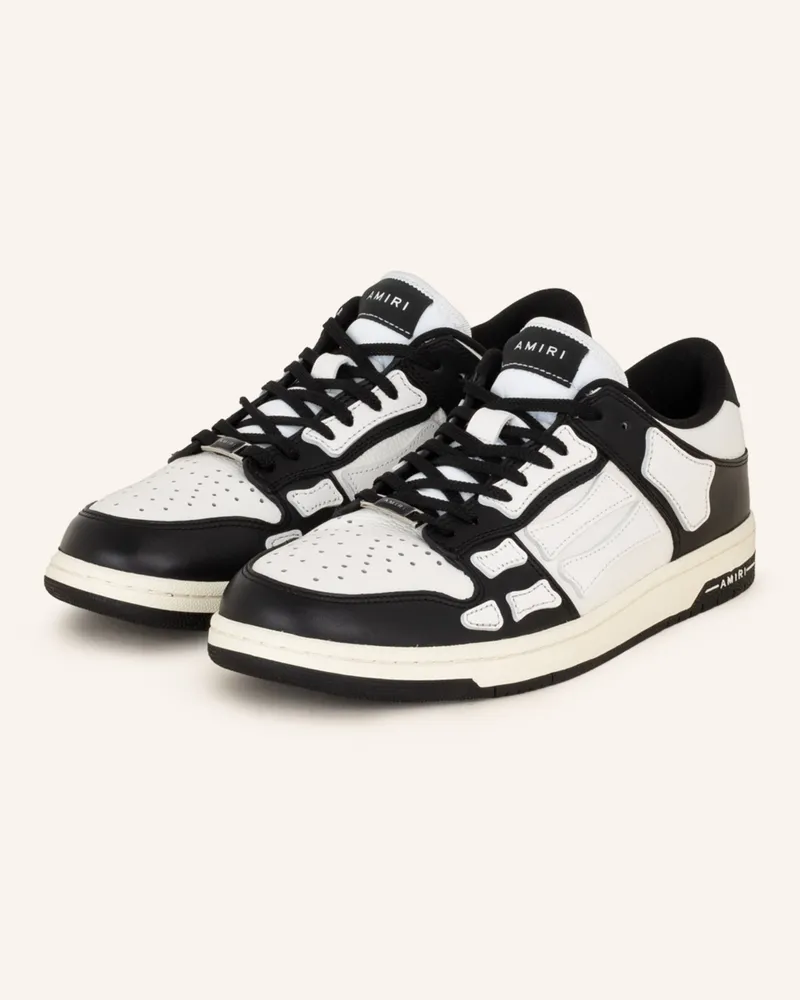 Amiri Sneaker SKELETON LOW Schwarz
