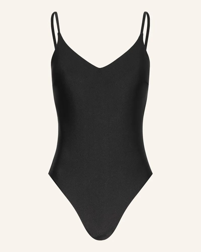 Mrs & HUGS Badeanzug schwarz Schwarz