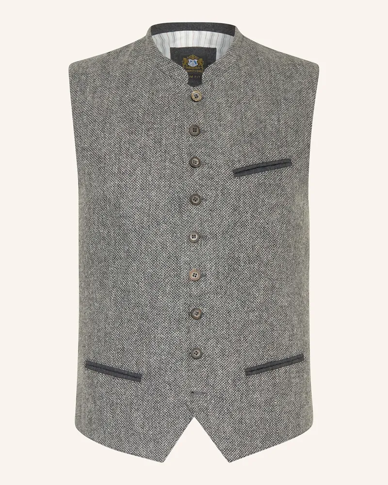 Hammerschmid Trachtenweste Erik grau Grau