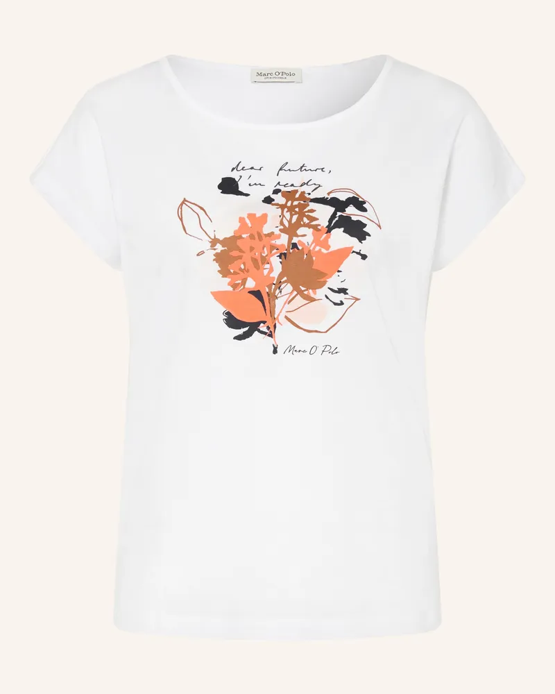 Marc O'Polo T-Shirt weiss Weiss