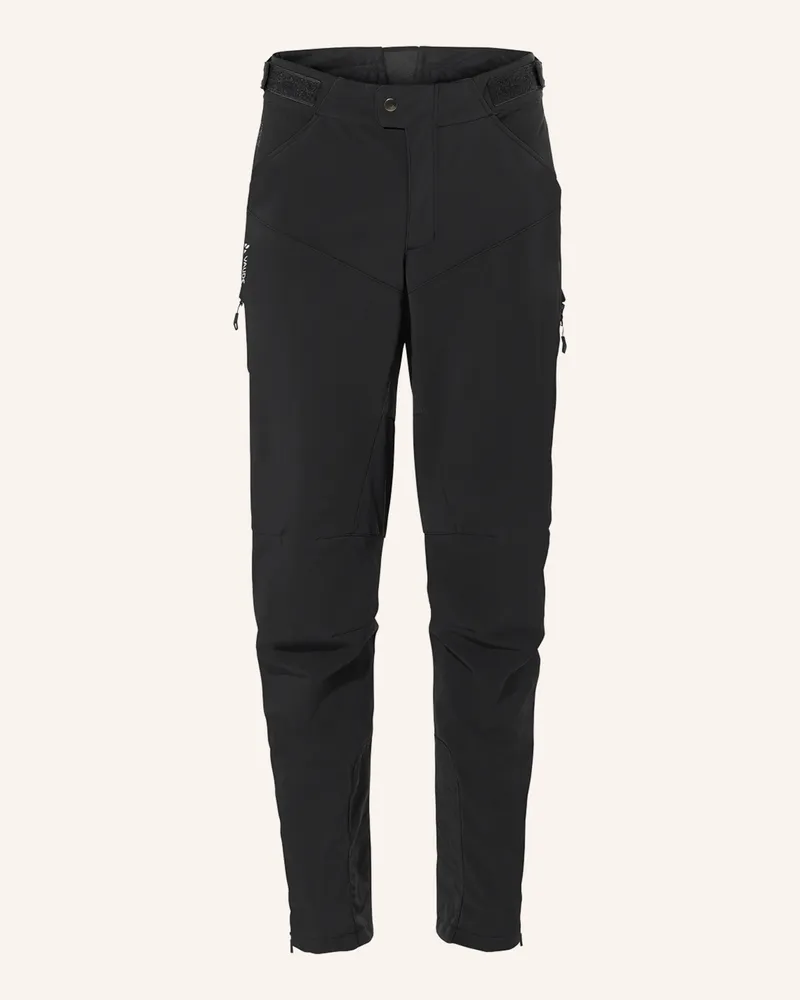 Vaude Radhose ohne gepolsterten Einsatz M QIMSA SFT PANTS II Schwarz