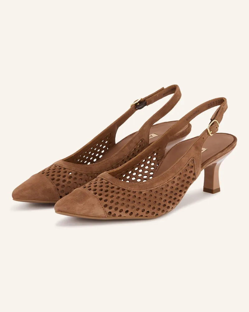 paul green Slingpumps Braun