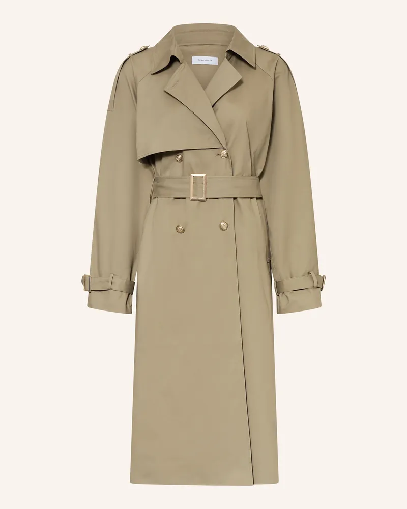 Darling Harbour Trenchoat gruen Oliv