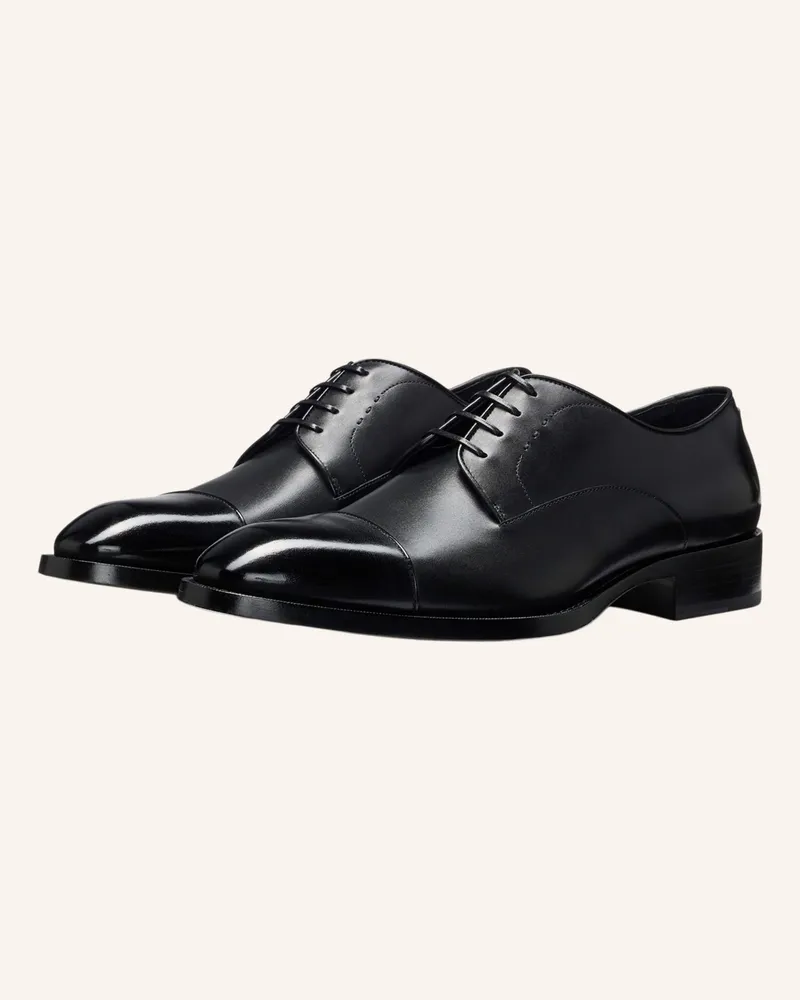 HUGO BOSS Business-Schnürschuh RILL_DERB_BUCTAMF Schwarz