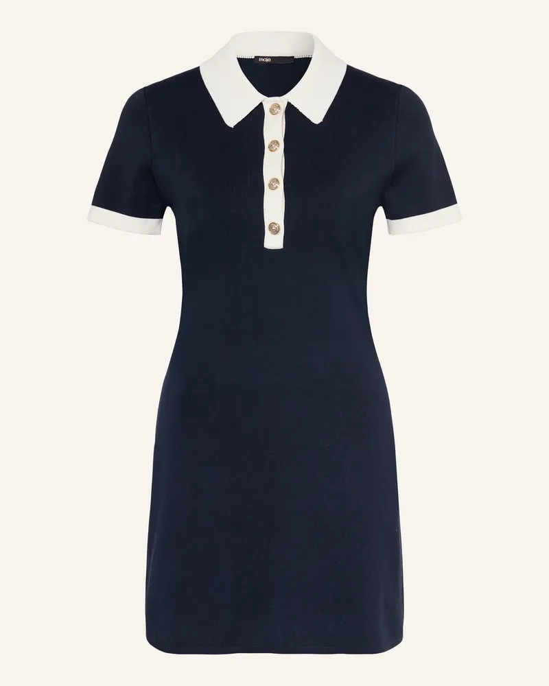 Maje Strickkleid blau Dunkelblau