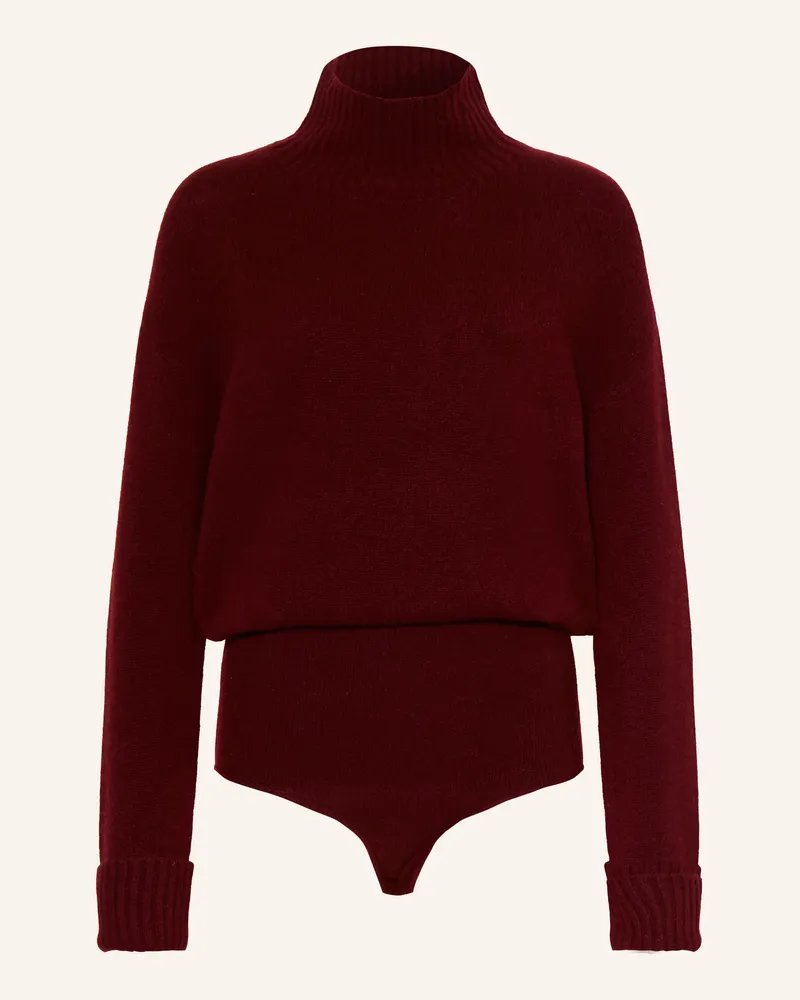 Guess Strick-Body Mit Cashmere rot Dunkelrot
