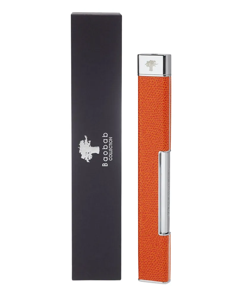 Baobab Collection Feuerzeug Grainé Red orange Orange