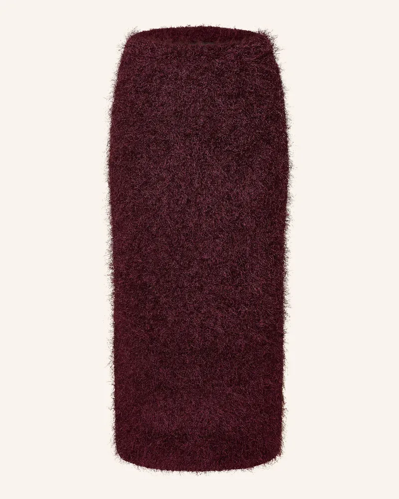 Oui  Strickrock Dunkelrot