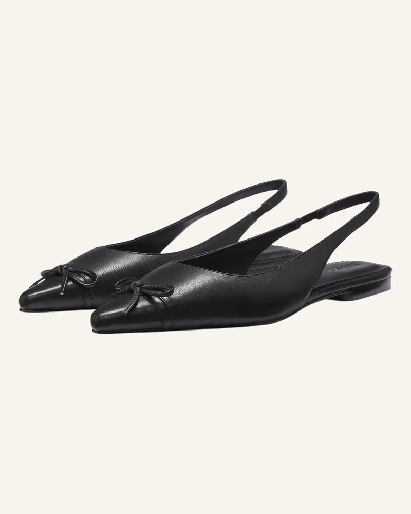 HUGO BOSS Pumps Seleny_Sling05_Na schwarz Schwarz