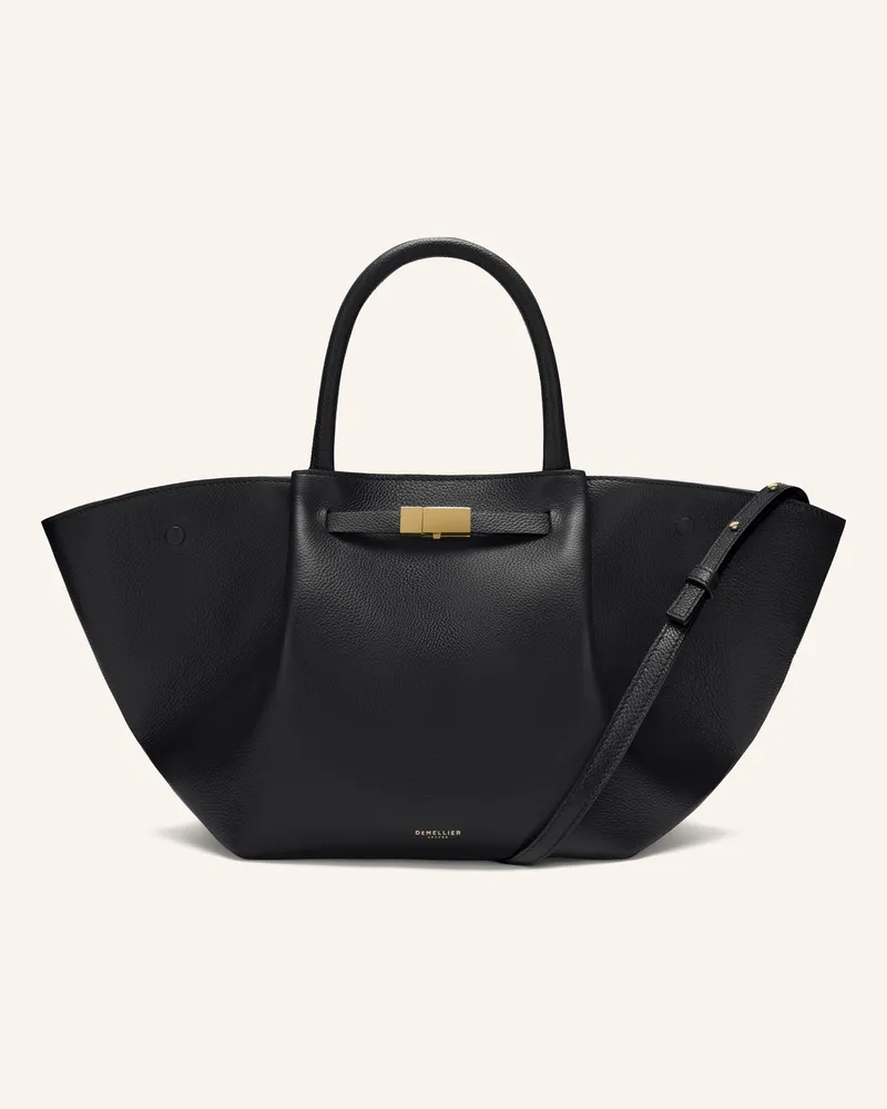 DeMELLIER Handtasche The Midi New York schwarz Schwarz