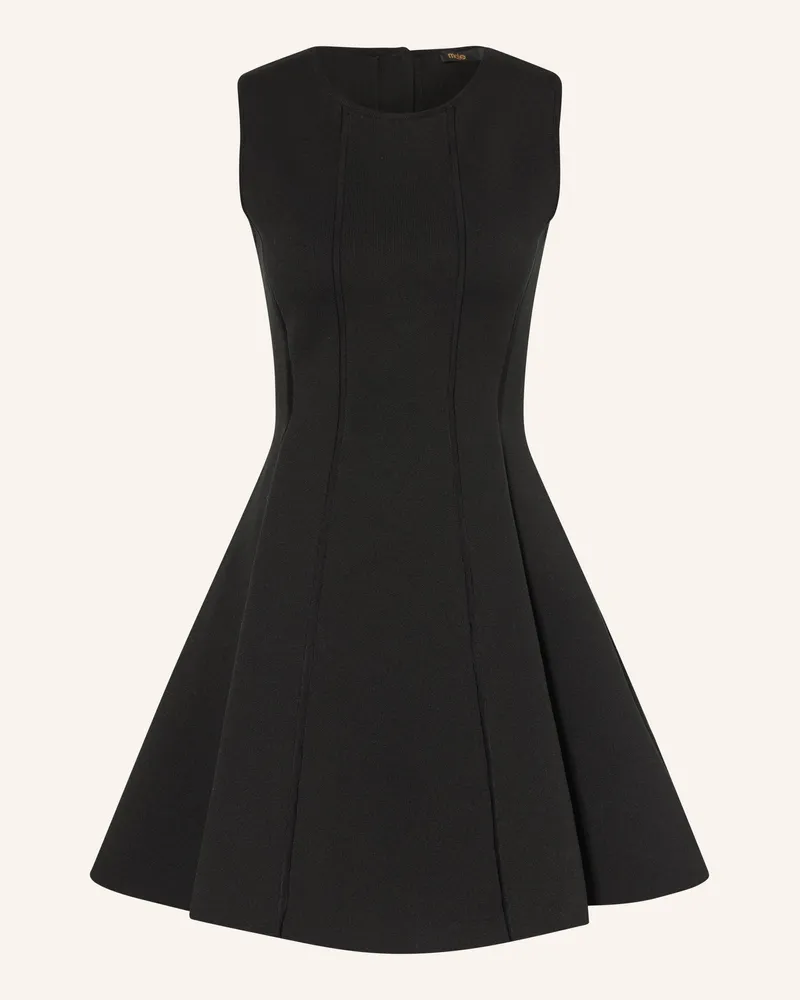 Maje Kleid Mit Schmuckperlen Und Schmucksteinen schwarz Schwarz