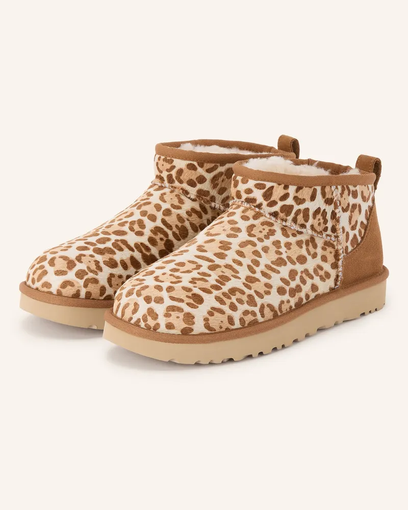 UGG Boots Classic Ultra Mini Plains braun Braun