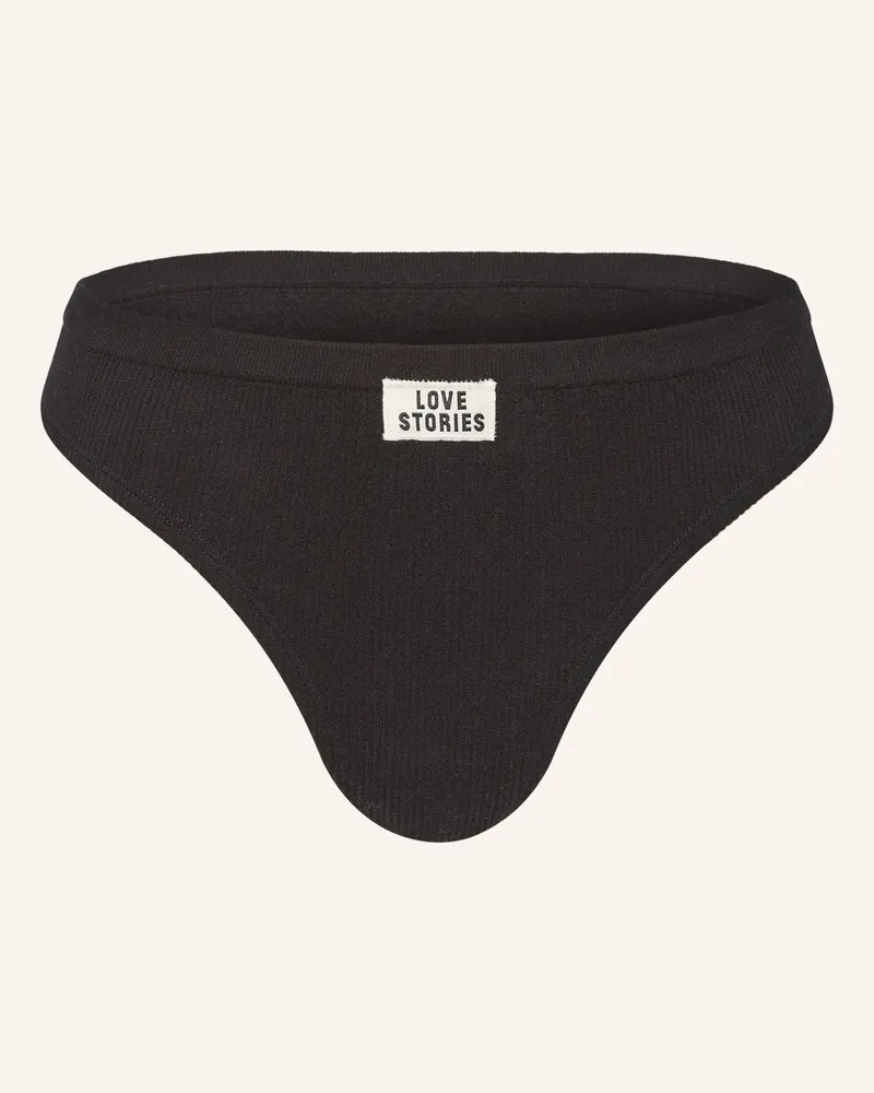 LOVE Stories String Lima schwarz Schwarz