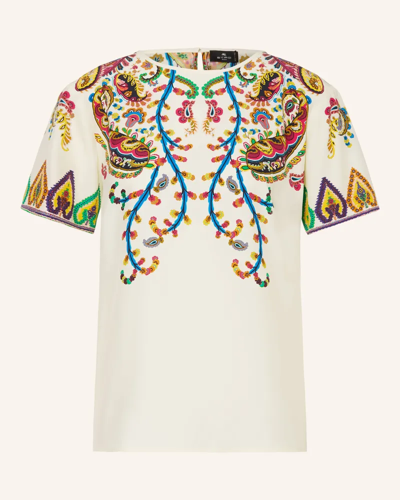 Etro Blusenshirt weiss Ecru