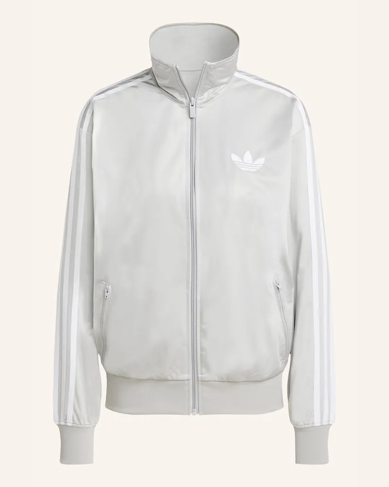 adidas Trainingsjacke FIREBIRD ADICOLOR CLASSIC LOOSE Hellgrau