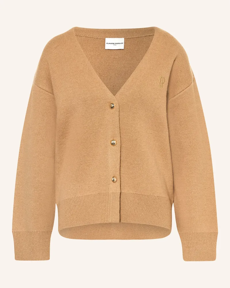 Claudie Pierlot Strickjacke braun Cognac
