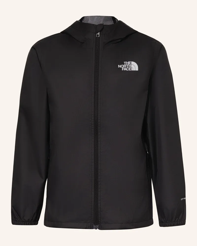 The North Face Regenjacke schwarz Schwarz