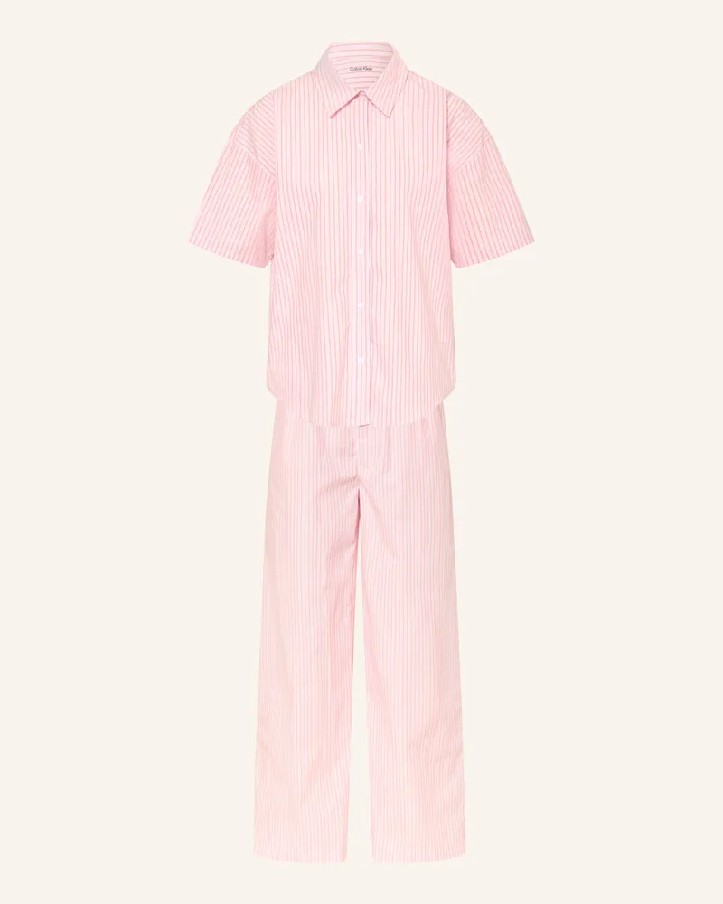 Calvin Klein Schlafanzug rosa Pink