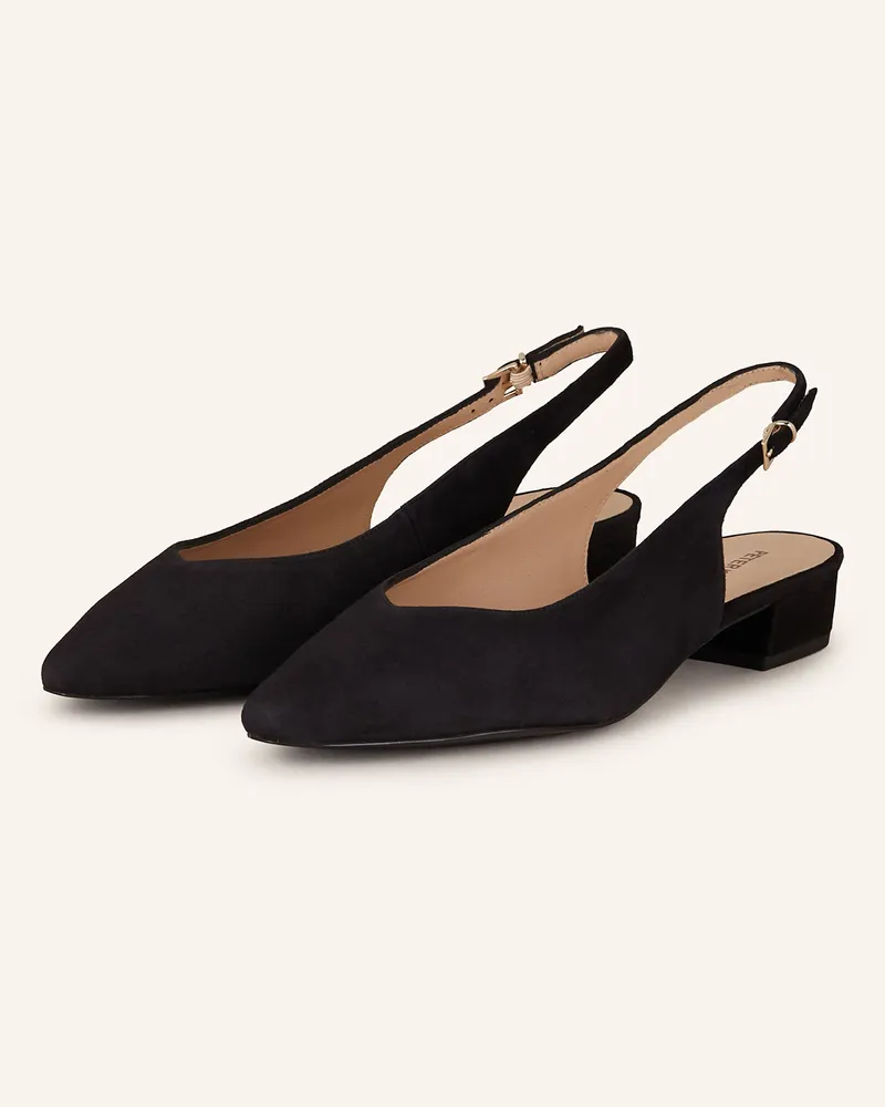 Peter Kaiser Slingpumps NAPOLI Schwarz