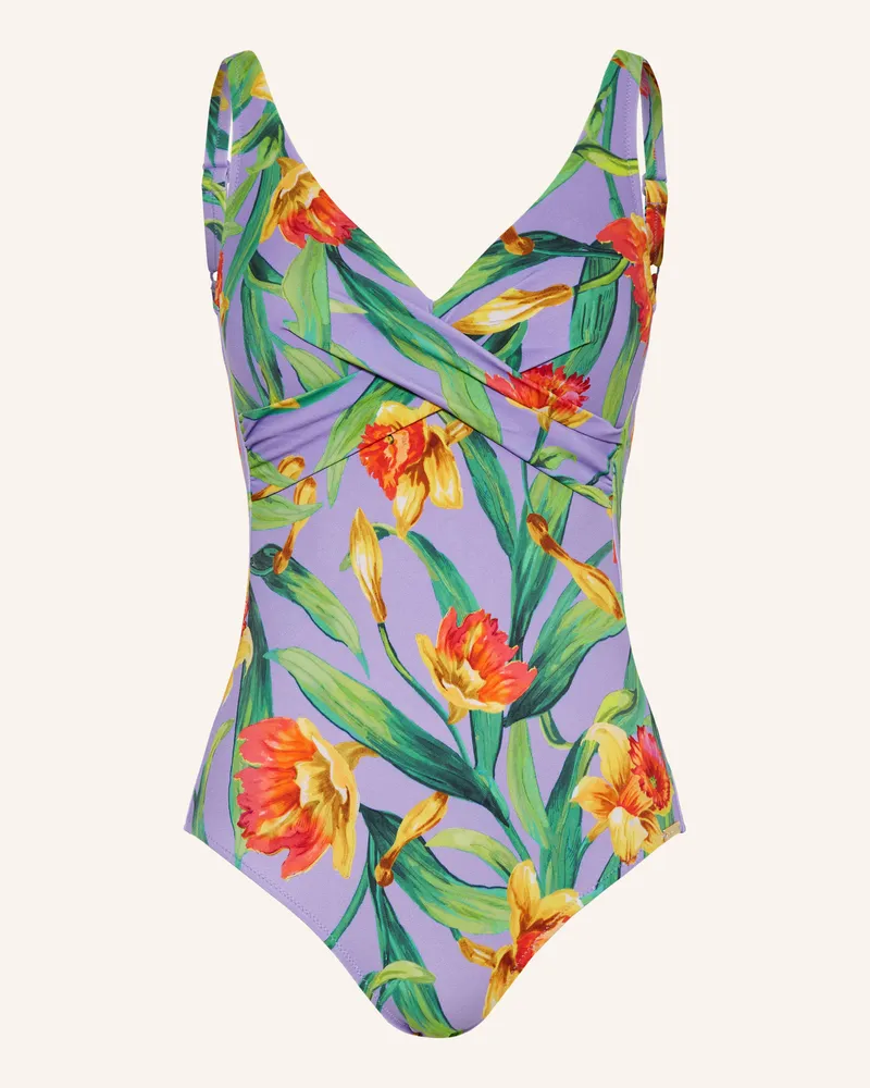 Charmline Shape-Badeanzug BOTANIQUE RADIANCE Helllila