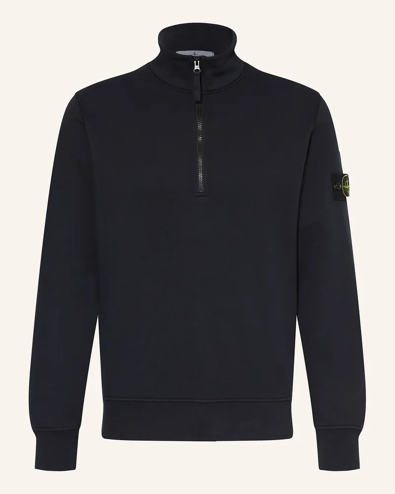 Stone Island Sweat-Troyer Dunkelblau