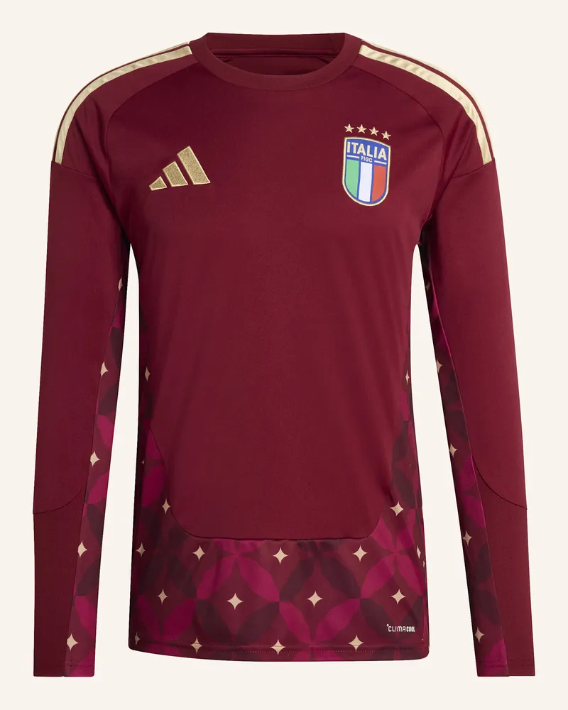 adidas ITALIEN 26 LONG SLEEVE HEIM-TORWARTTRIKOT Rot