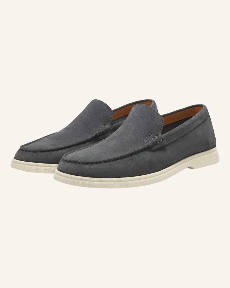 HUGO BOSS Slipper Sienne grau Dunkelgrau