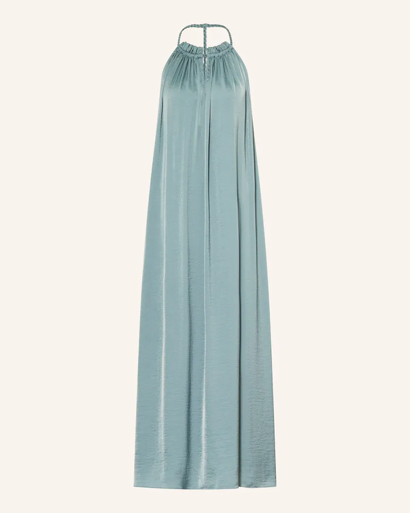 ba&sh Kleid SOLAL mit Rüschen Hellgrün