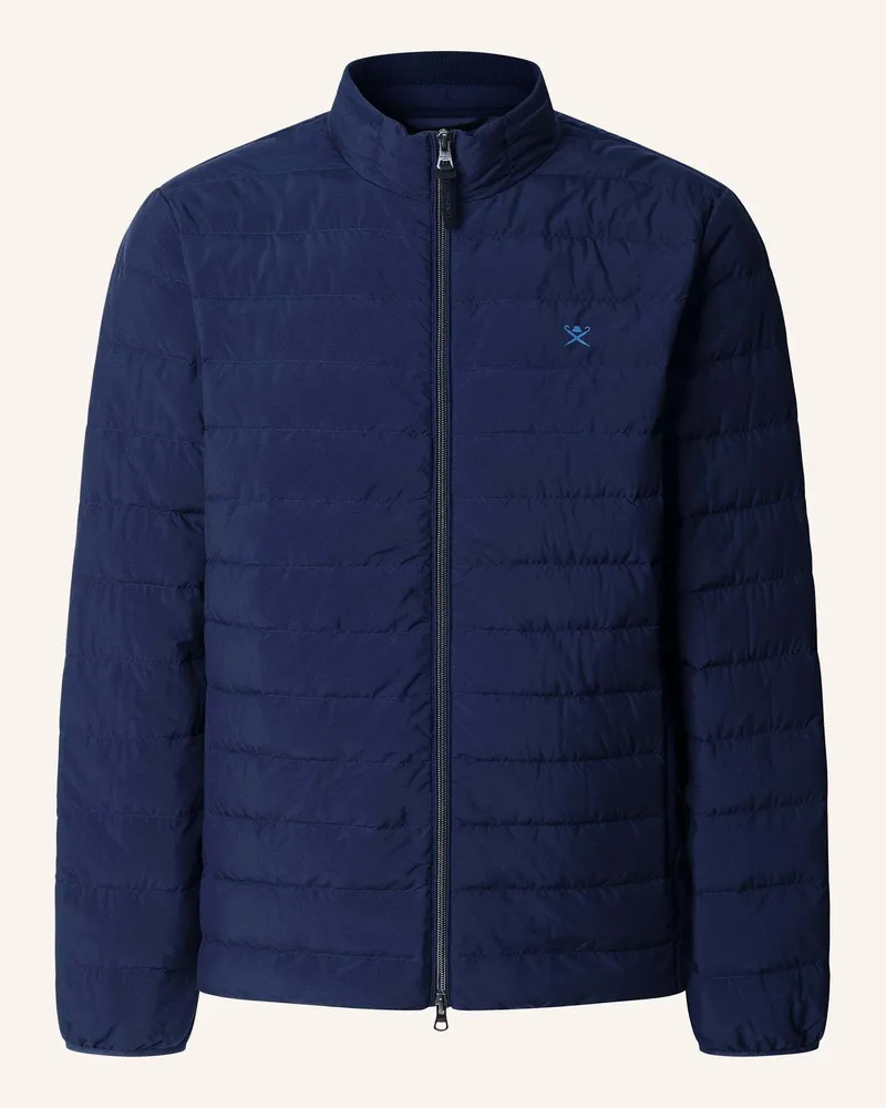 Hackett Fieldjacket Heritage Lw Moto blau Blau