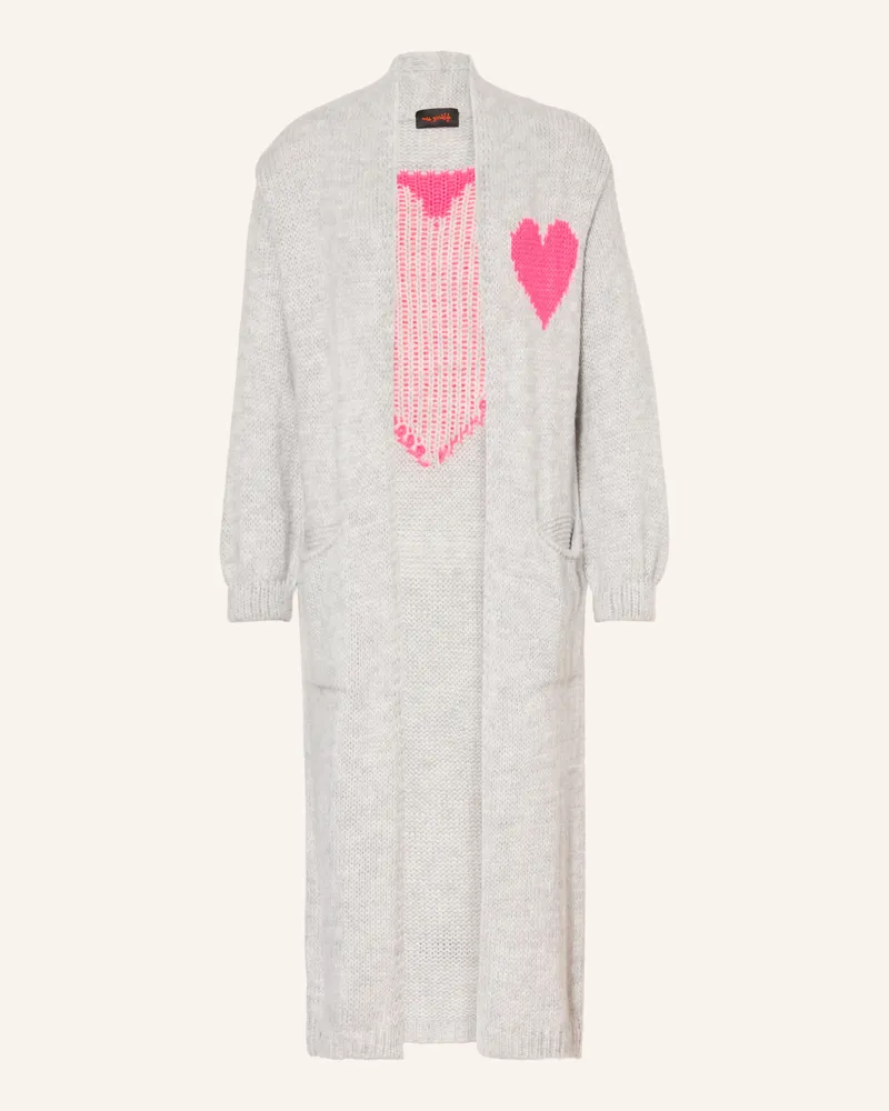 Miss Goodlife Strickhülle Mit Alpaka grau Grau
