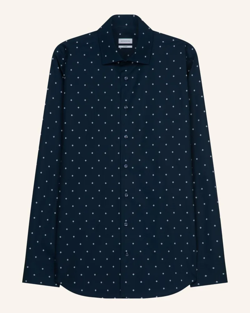Seidensticker Business Hemd X-Slim Fit blau Dunkelblau
