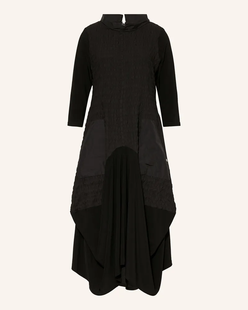 Joseph Ribkoff Kleid im Materialmix Schwarz