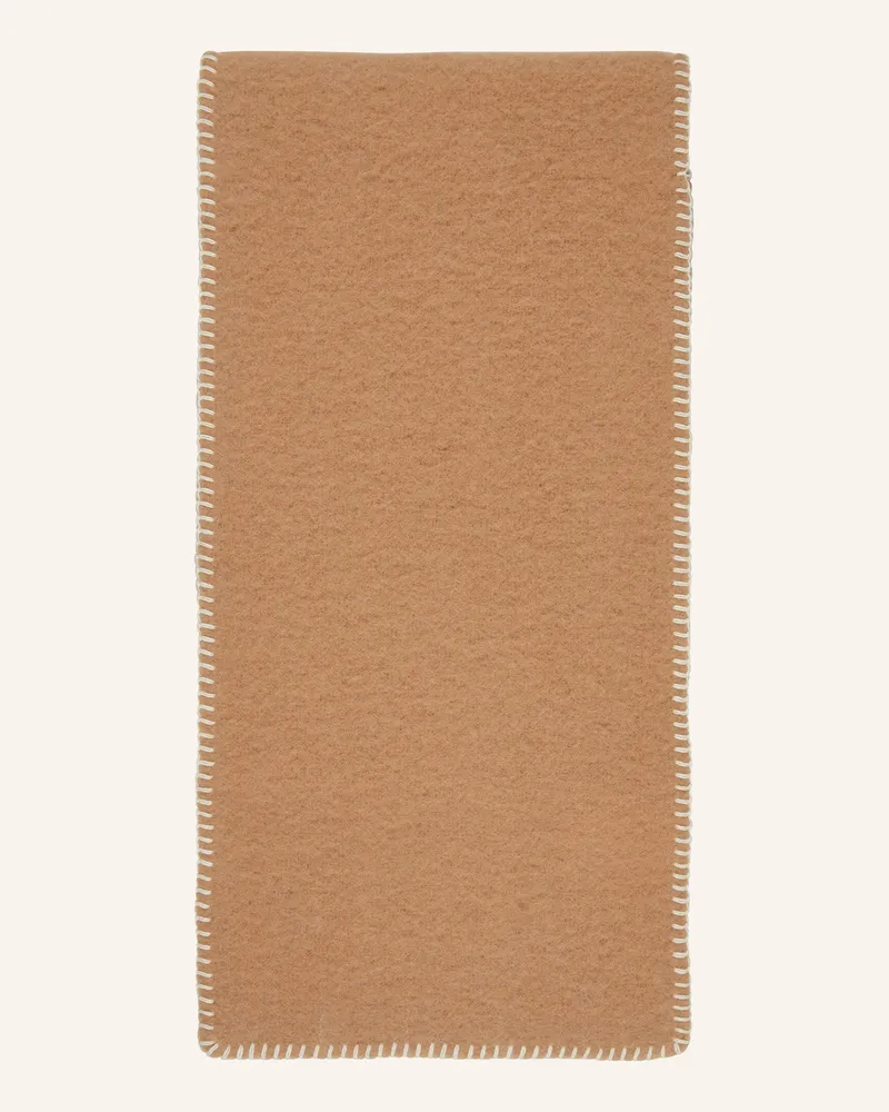 Darling Harbour Alpaka-Schal braun Camel