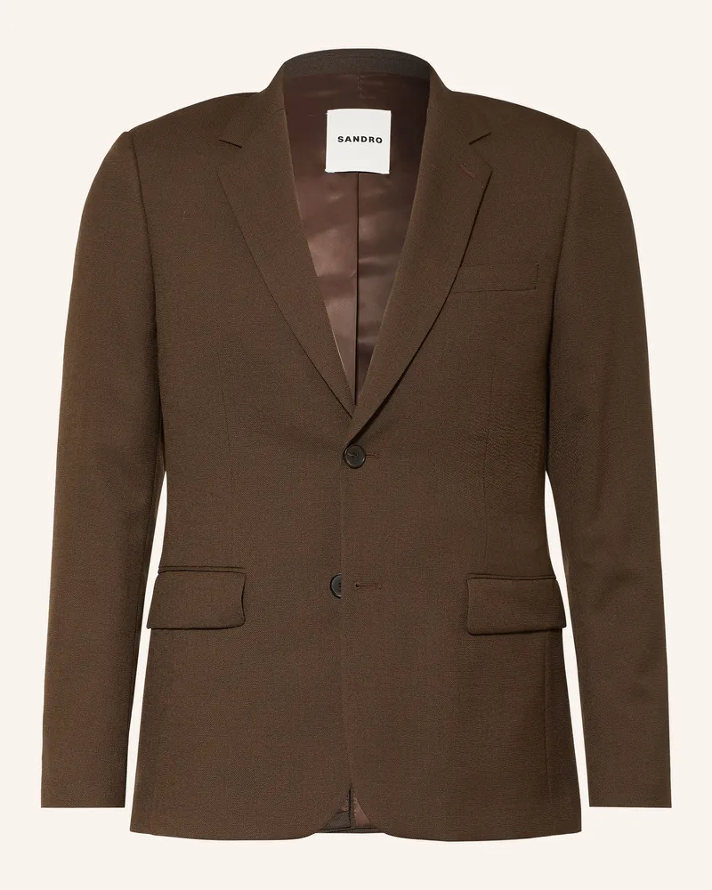 Sandro Anzugsakko Regular Fit beige G250