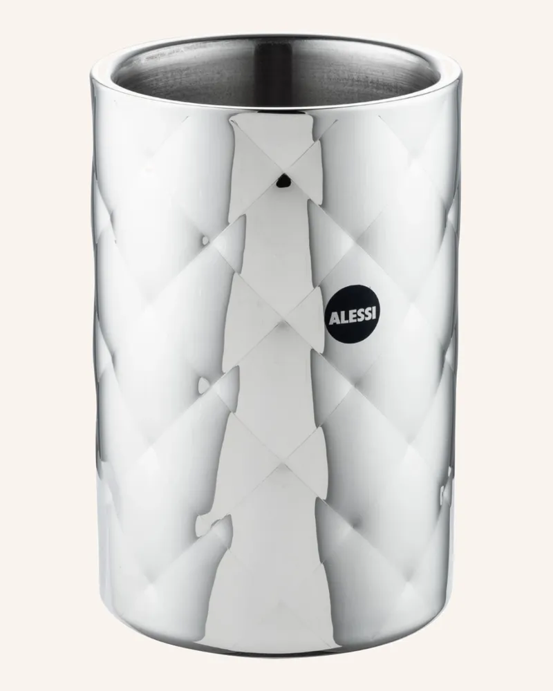 Alessi Flaschenkühler Mateglacé silber Silber