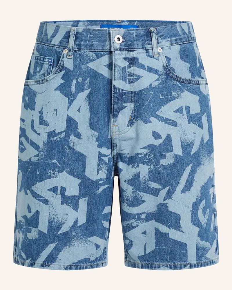 Karl Lagerfeld Shorts blau Blau