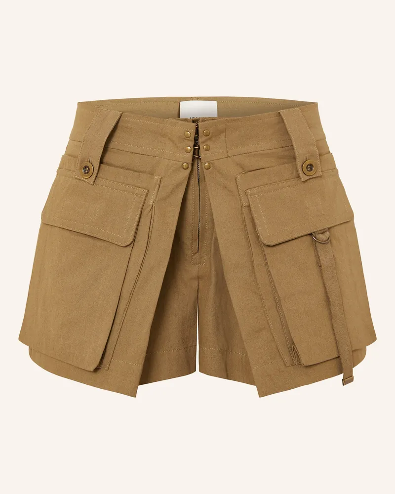 Isabel Marant Shorts Barta gruen Oliv
