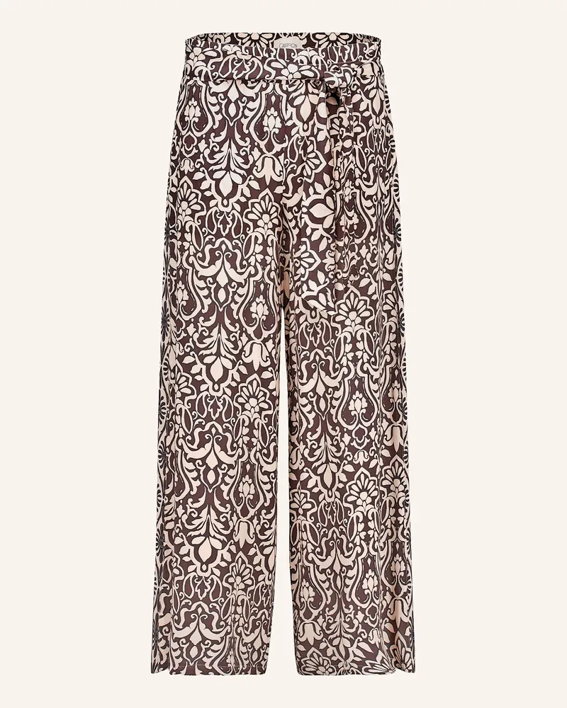 Cartoon Marlenehose braun Creme