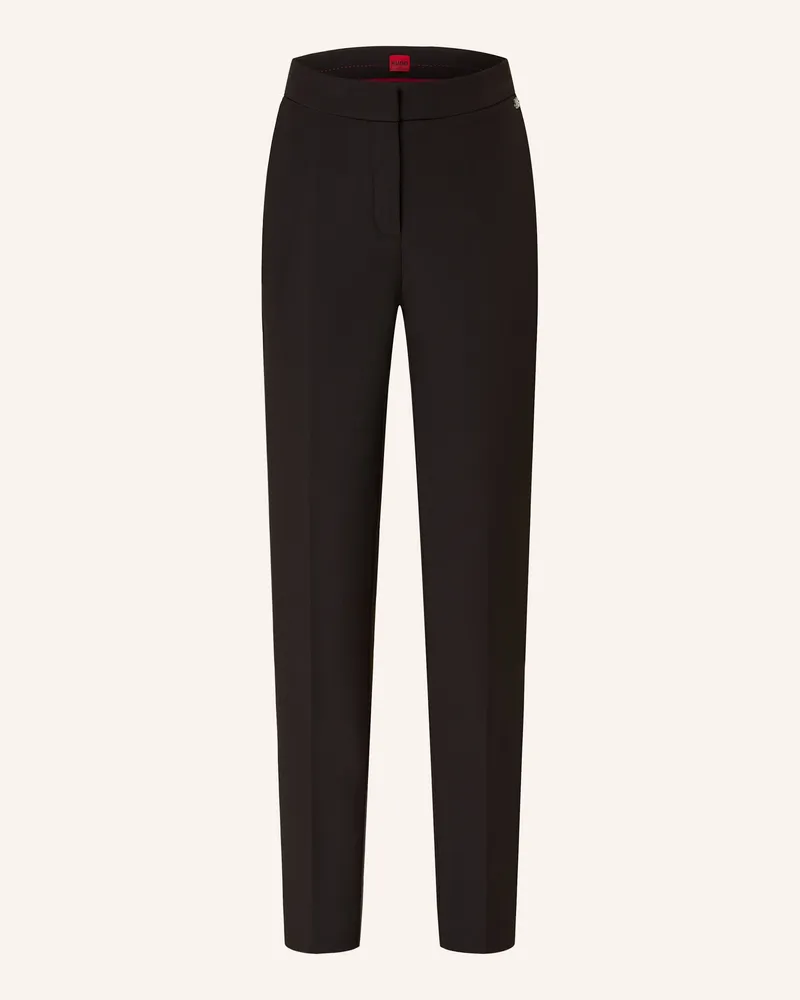 HUGO BOSS Hose HAGONIA Schwarz