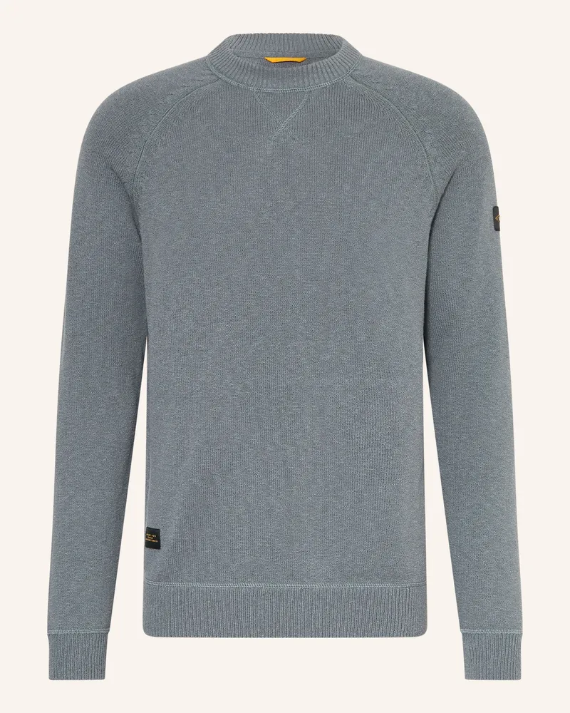 Camel Active Pullover blau Blaugrau