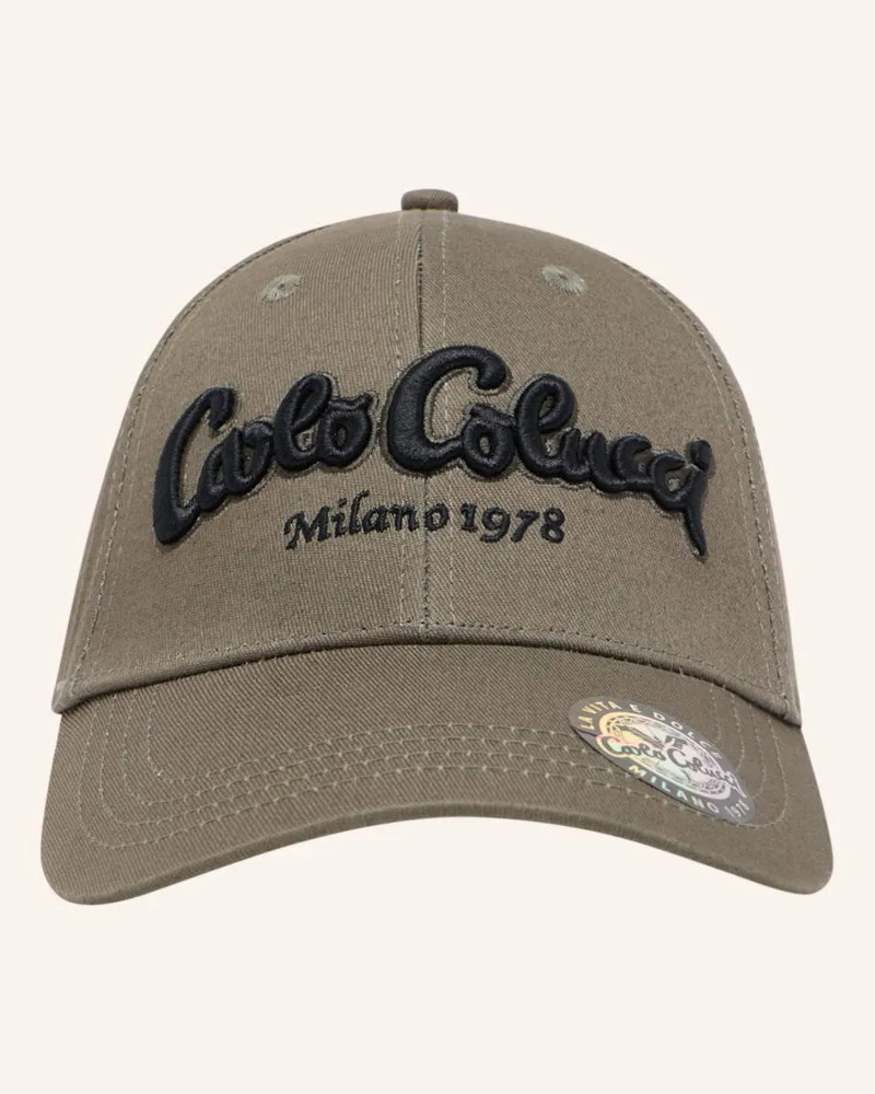Carlo Colucci Unisex Basic Basecap ELEZI Oliv