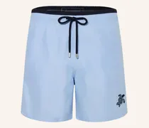 Badeshorts Moorea blau