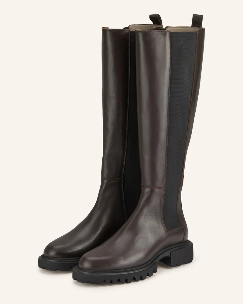 AllSaints Stiefel MAEVE Dunkelbraun