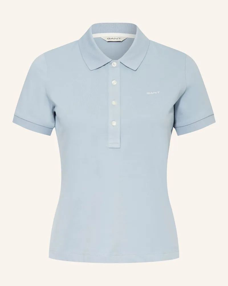 Gant Piqué-Poloshirt Blau