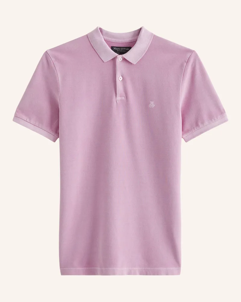 Marc O'Polo Piqué-Poloshirt Shaped Fit lila Lila