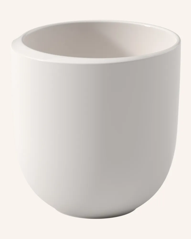 Villeroy & Boch Becher Ohne Henkel Newmoon weiss Weiss