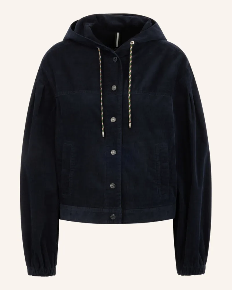 Marc Cain Jacke blau Dunkelblau