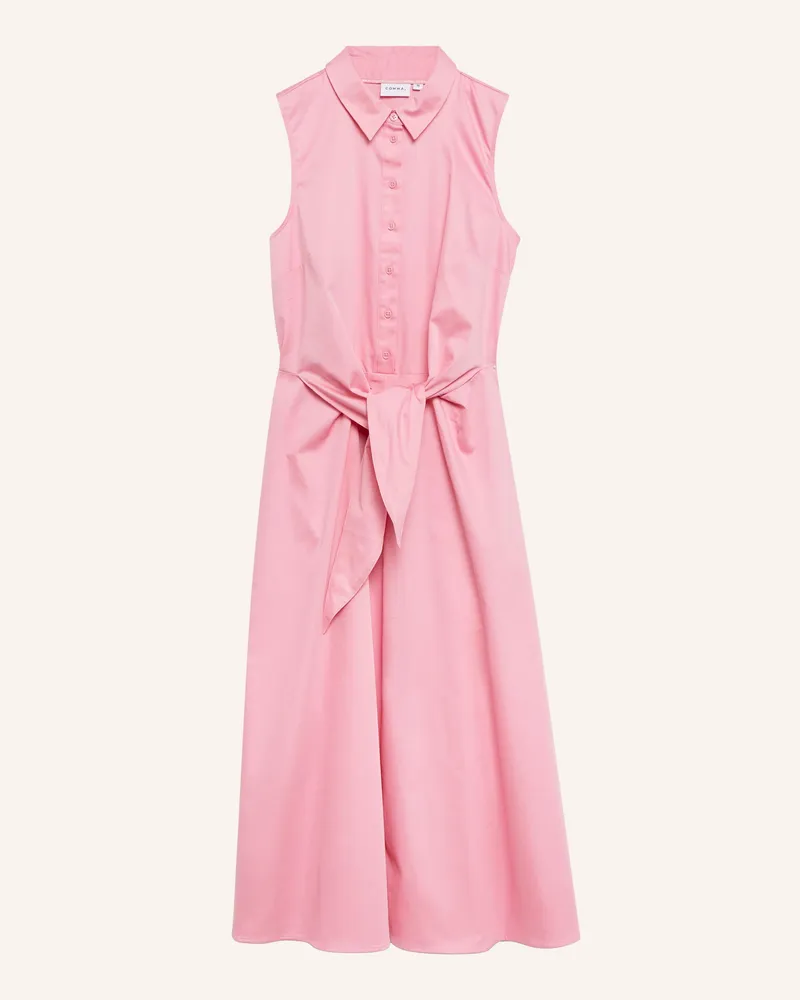 COMMA Hemdblusenkleid rosa 