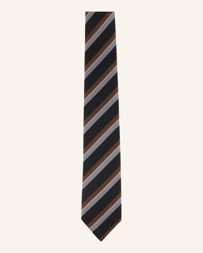 JOOP! Krawatte braun Blau
