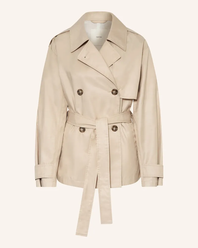 Calvin Klein Trench-Jacke beige Beige